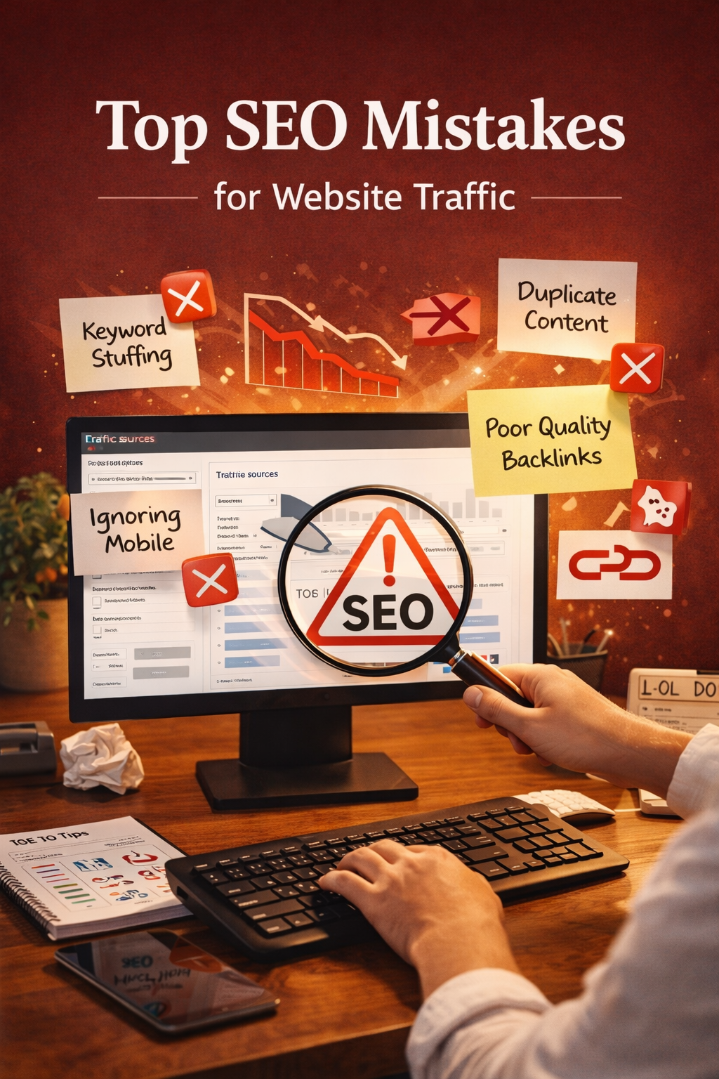 Top SEO Mistakes That Kill Website Traffic